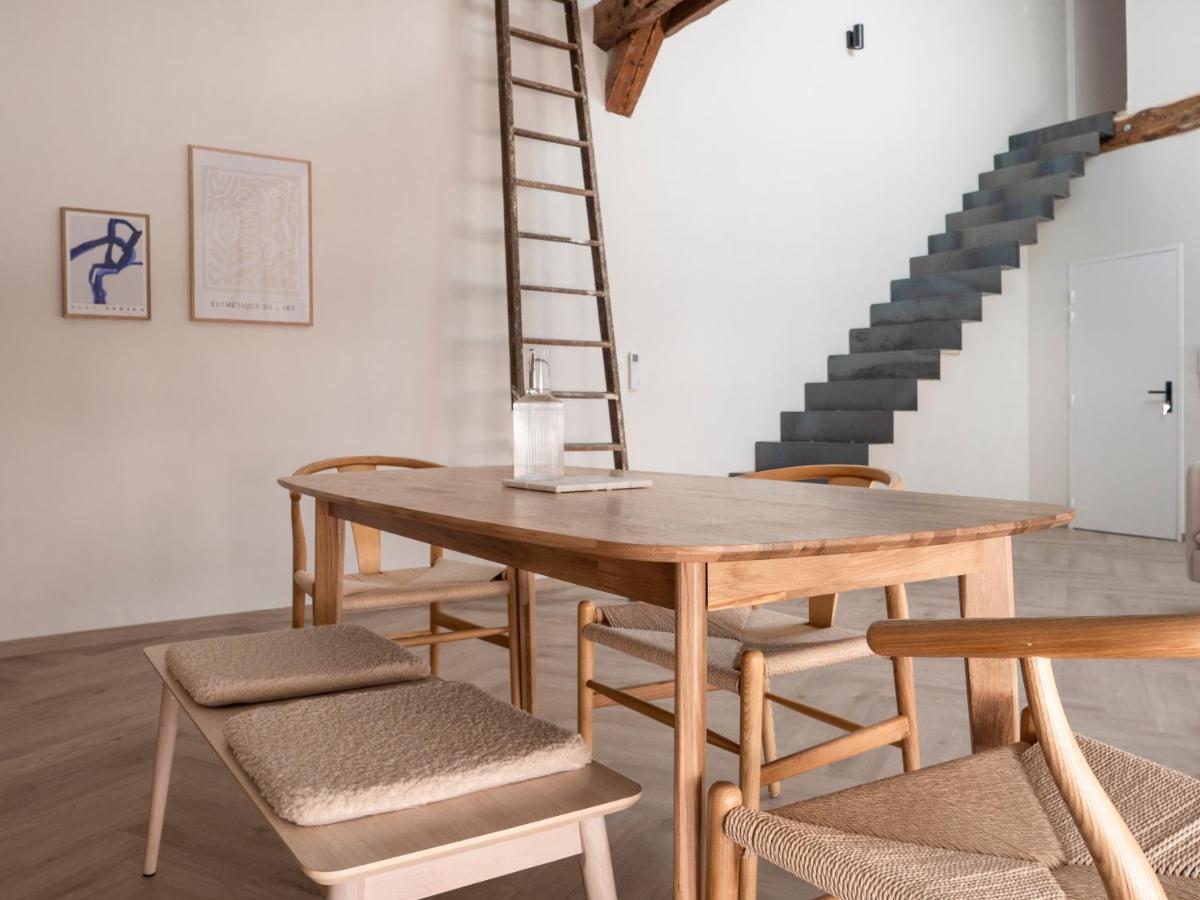 Le Nid Bleu Duplex En Plein Centre Lägenhet Castres  Exteriör bild