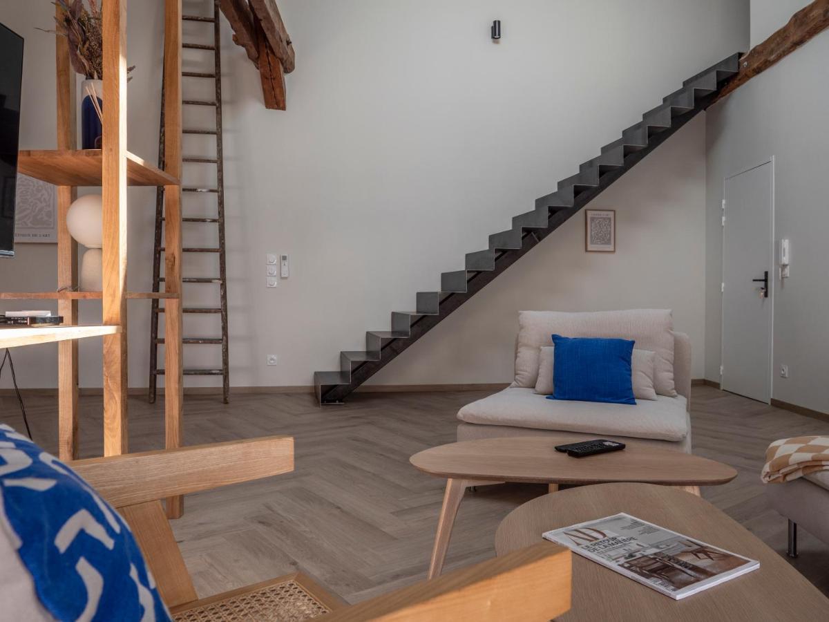 Le Nid Bleu Duplex En Plein Centre Lägenhet Castres  Exteriör bild